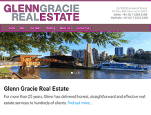 Tablet Screenshot of glenngracierealestate.com